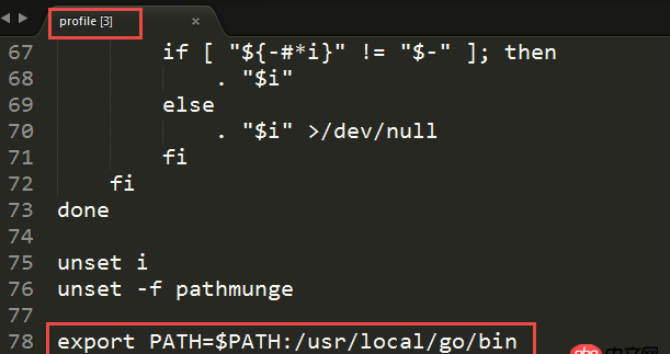golang - 在centos7.2上安裝go語言的問題
