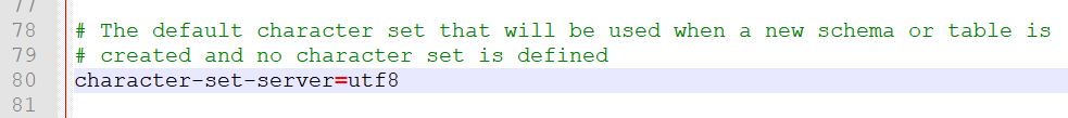 MYSQL 無法識別中文的永久解決方法
