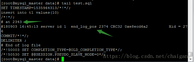 mysql利用mysqlbinlog命令恢復誤刪除數據的實現
