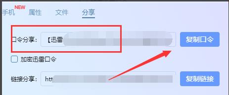 迅雷口令手機端使用方法