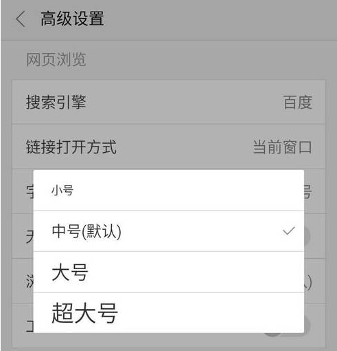 手機(jī)獵豹瀏覽器快速調(diào)節(jié)獵豹瀏覽器字體圖文教程