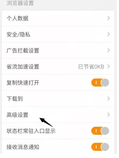 手機(jī)獵豹瀏覽器快速調(diào)節(jié)獵豹瀏覽器字體圖文教程