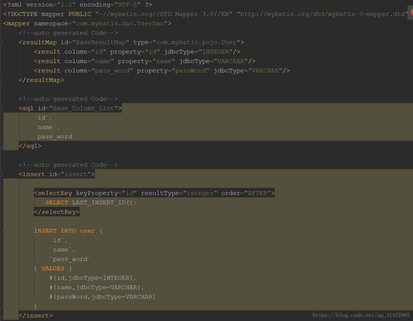 Mybatis 中Mapper使用package方式配置報(bào)錯(cuò)的解決方案