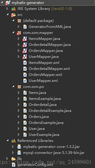 Mybatis 逆向工程的三種方法詳解