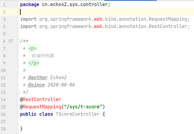 基于Mybatis Plus實現代碼生成器CodeGenerator