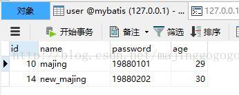 Mybatis中Mapper映射文件使用詳解