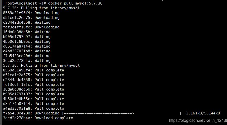 解決docker拉取mysql鏡像太慢的情況