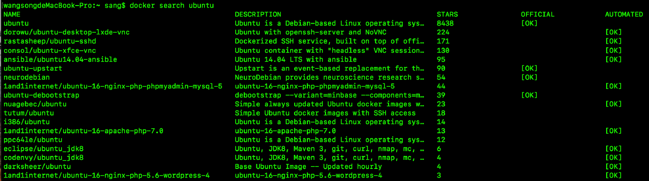Docker鏡像管理常用操作代碼示例