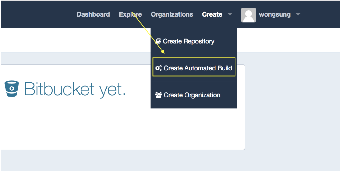 Docker自動化構建Automated Build實現過程圖解