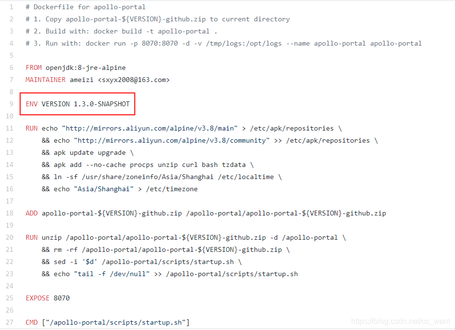 CentOS7使用docker部署Apollo配置中心的實現
