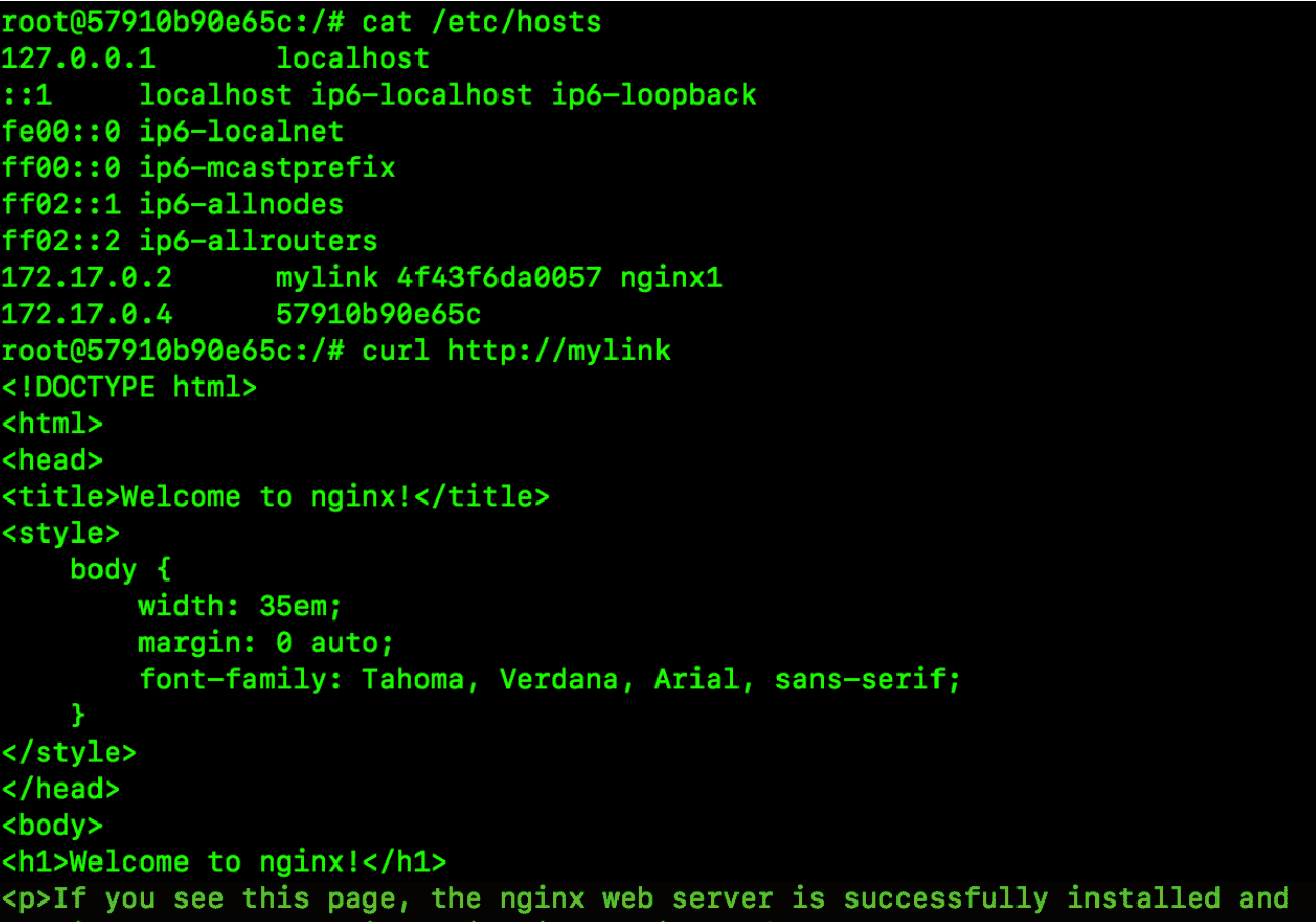 Docker容器連接實現步驟解析