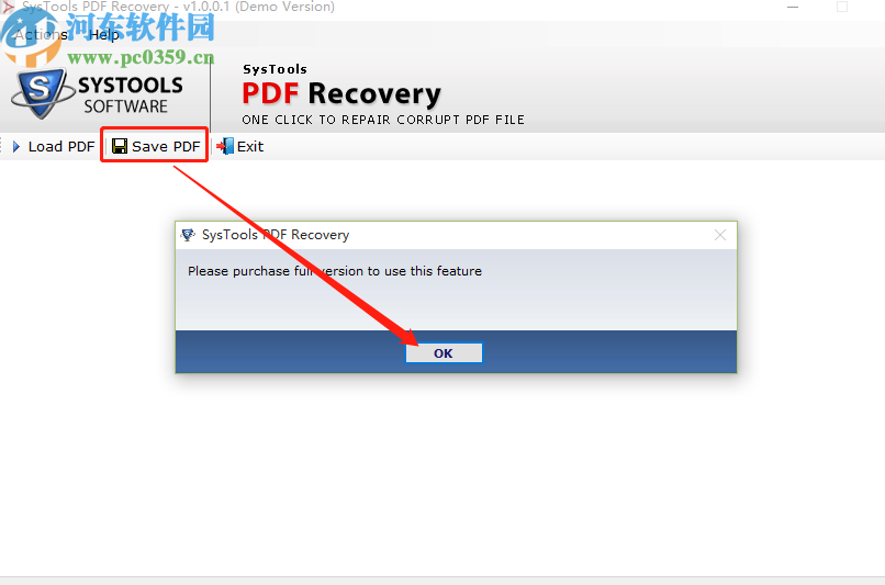 SysTools PDF Repair修復PDF文件的方法