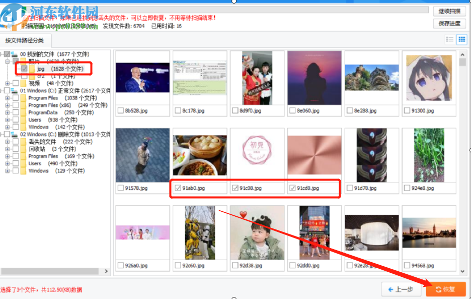 樂易佳數碼照片恢復軟件恢復丟失圖片的方法