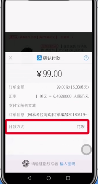 網易考拉分期付款的具體方法