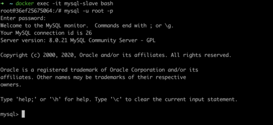 詳解用Docker構建MySQL主從環境