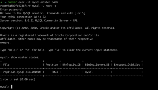 詳解用Docker構建MySQL主從環境