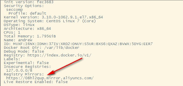 Docker安裝及阿里云鏡像加速器的配置方法