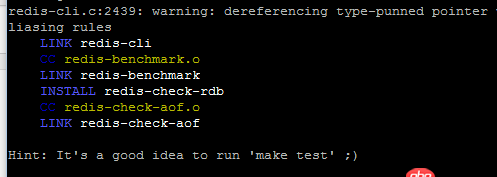centos安裝redis出錯