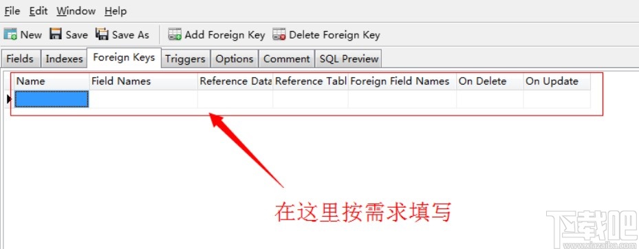 navicat for mysql創(chuàng)建外鍵的方法