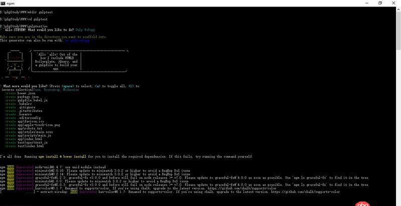node.js - NPM安裝包時有些情況會爆出一些的警告/報錯信息怎么判斷是否可以忽略？