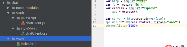 引用 node.js express加載 靜態(tài)文件 報錯 ??
