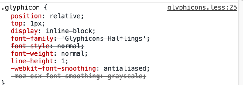 bootstrap框架下glyphicon圖片不顯示