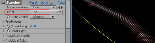 after effects創(chuàng)建流光發(fā)光效果具體操作步驟