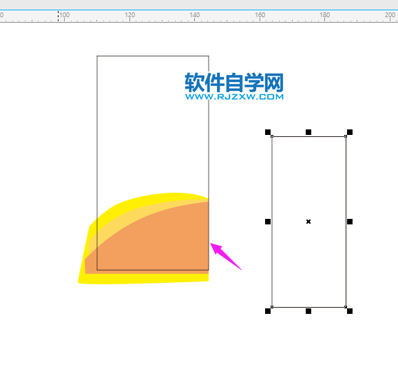 cdr怎么去掉超出的圖