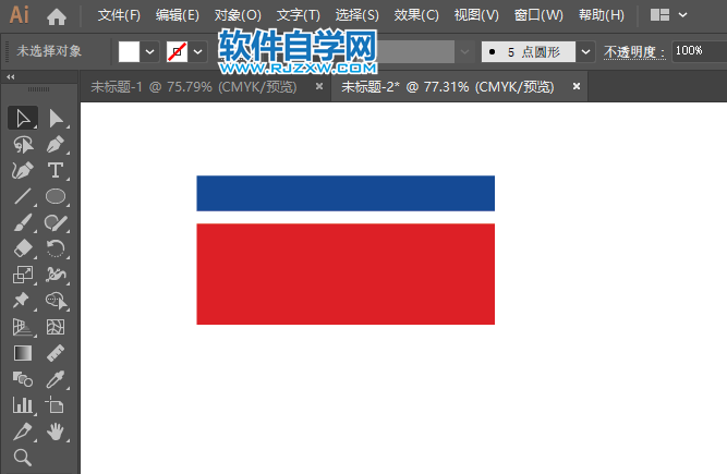 ai怎么繪制朝鮮國旗