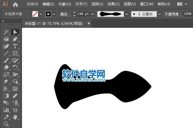 ai怎么加寬不種的線寬