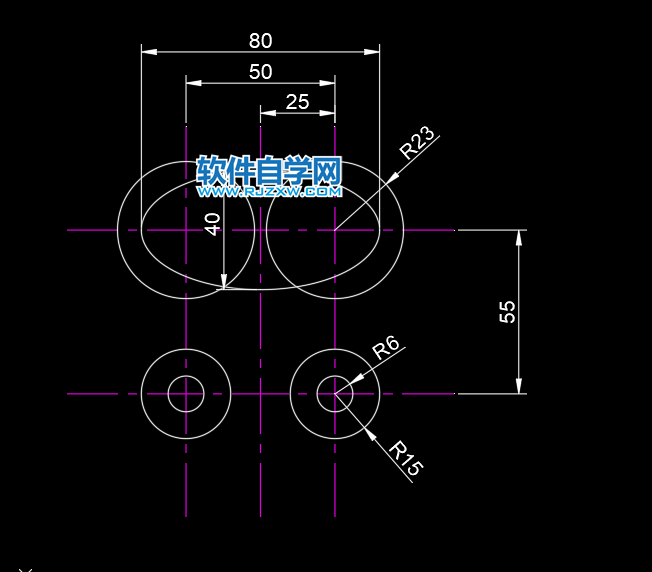 CAD2022怎么畫二維實例圖一