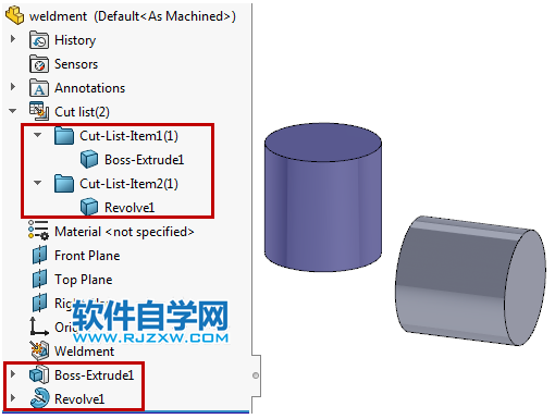 solidworks2020怎么使用切割清單排序選項