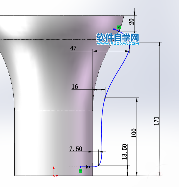 SolidWorks畫不燙手的水杯