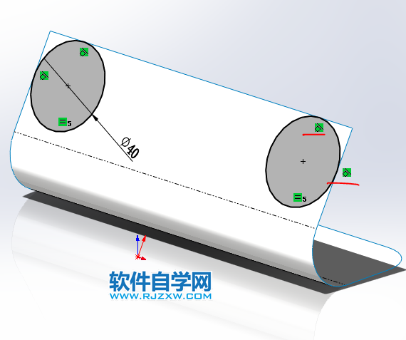 V形閉環支架用SolidWorks畫的教程