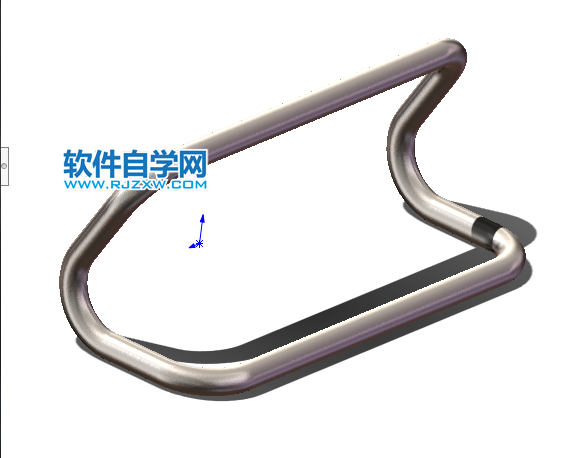 V形閉環支架用SolidWorks畫的教程