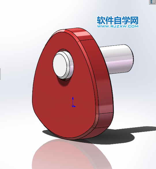 三角形凸輪機(jī)構(gòu)用SolidWorks制作