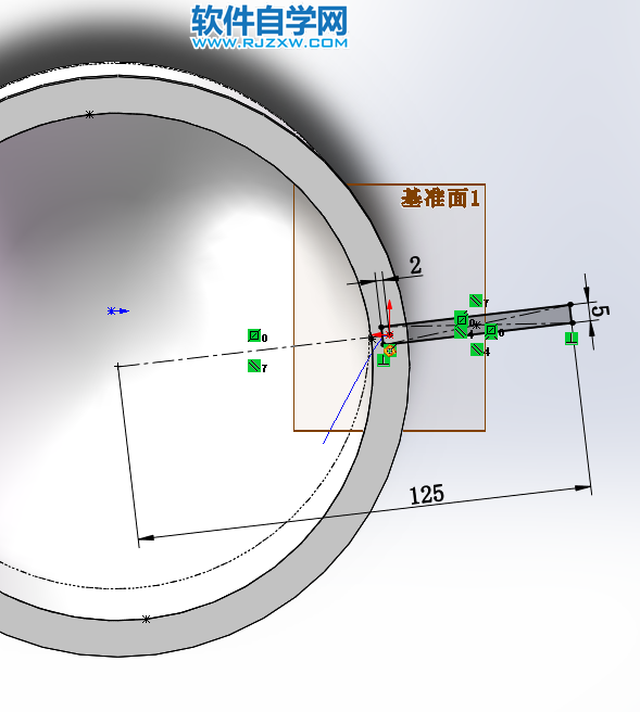 風機葉輪用SolidWorks的畫法