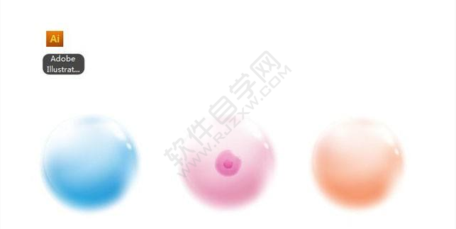 ai怎么制作夢幻球形效果