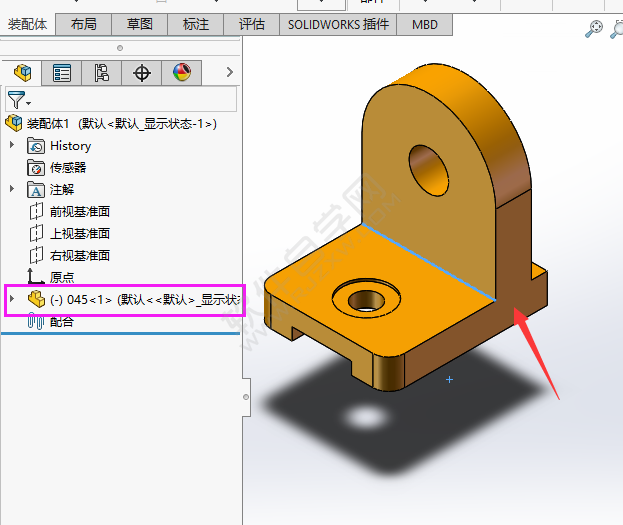 solidworks固定的零部件怎么無法移動(dòng)