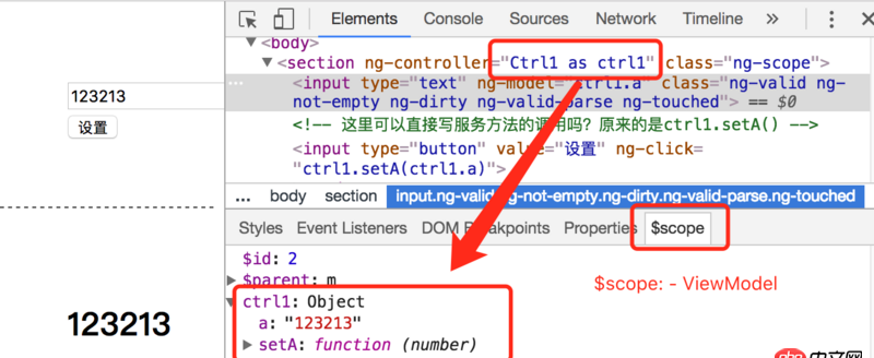 angular.js - angular中可以在ng-click中直接調用service的方法嗎？