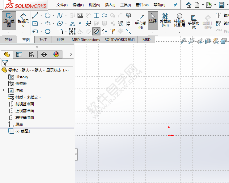 solidworks網格線設置的方法