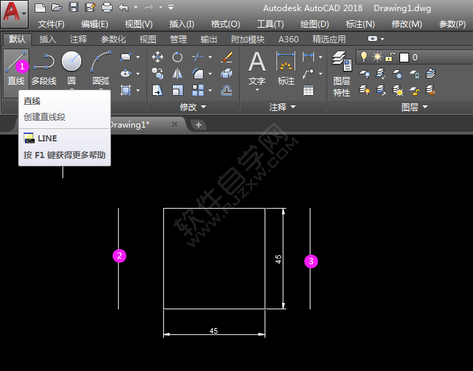 CAD怎么畫直通型或反沖型除污圖例