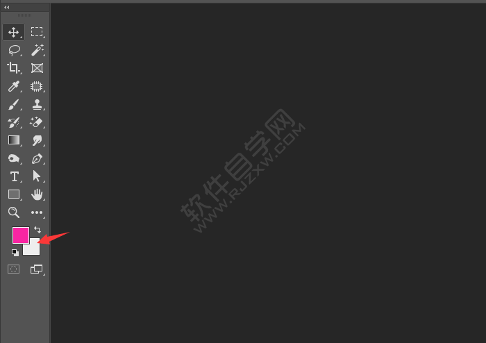 ps前景色與背景色怎么設置的方法