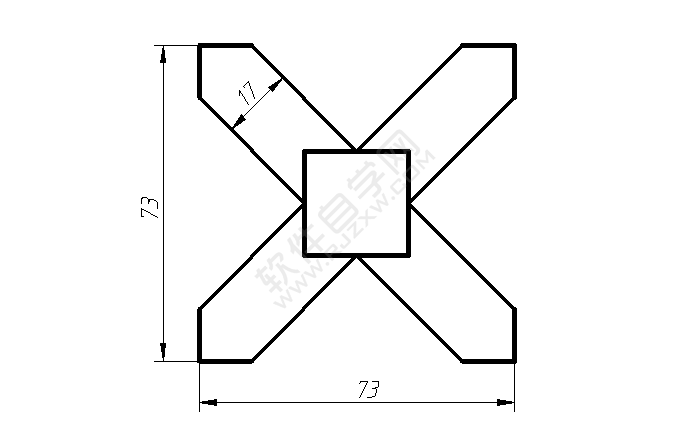 利用solidworks矩形工具畫草圖練習