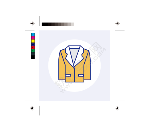 ai怎么在做好的對象上插入一個裁切標(biāo)記