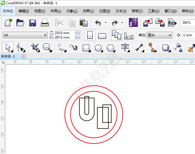 教你怎么用cdr設計UL認證圖標