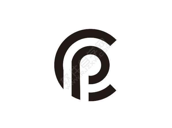 教你怎么用CDR設計用CP字母組成的LOGO