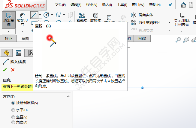 soilworks直線草圖畫CAD平面練習圖