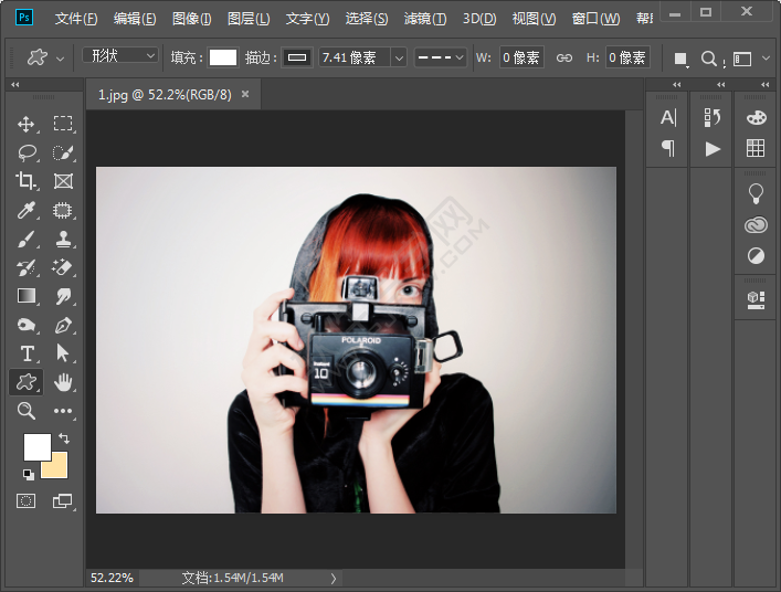 ps調整并存儲數碼照片的方法