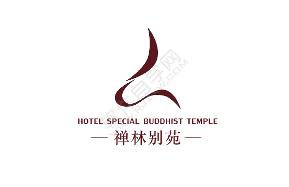 CDR設(shè)計(jì)禪林別苑圖標(biāo)的方法